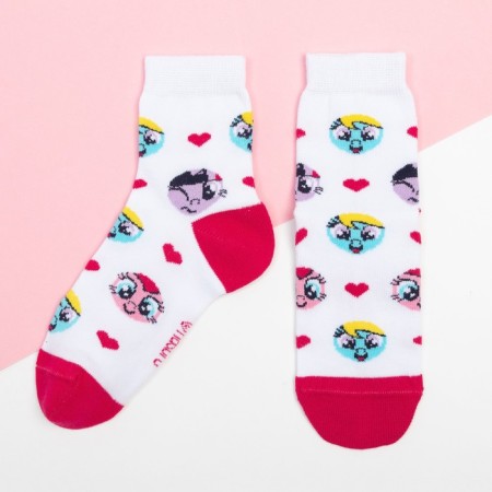 Children's socks, my little pony, "Emotions", 18-20 cm