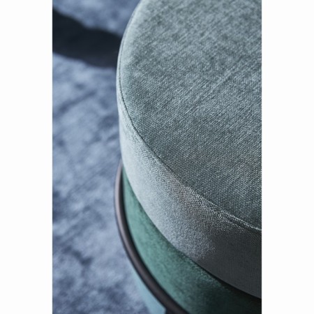 Norunn Puff, 480 × 480 × 450 mm, Shenill, green color-1