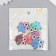 Decor for creativity tree "Owes" (set of 8 pcs) mix 3.2x3.3 cm