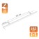 Cappio Frida-stainless handle, stainless steel, d = 12 mm, m/o 192 mm, white color, 4 pcs.