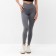 Pants (leggings) Sports female with textured elastic minaku color graphite, river 46