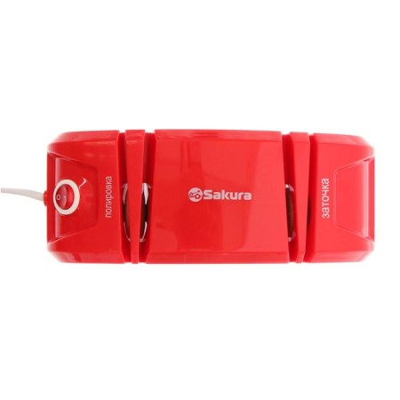 Sakura SA-6604R knives sharpener, electric, 120 watts, red-2