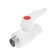 Ball the ball valfex, d = 25 x 3/4 ", external thread, combined, polypropylene