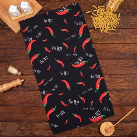 Ethel towel Pepper 40x73 cm, 100% cotton, reps 210 g/m2