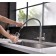 LEMARK COMFORT LM3075BN kitchen mixer, single -leaf, output for drinking, nickel