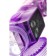 Vibrator with Cliter-Toyfa A-Toys High-Tech Fantasy, TPE, Violet color, 22 cm
