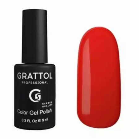 Grattol Color Gel Polish, No. 027 Flame, 9 ml