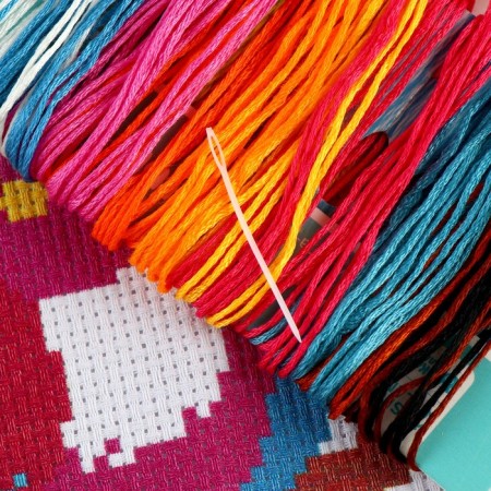 Cross -stitch "Magic Owl", a set for creativity, 15 x 15 cm-4