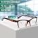 Ready glasses east 6636, brown color, bending pipe, -3.5