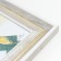 Photo frame plastic 10x15 cm "Norway" gray, white stroke 21.7x16.8 cm