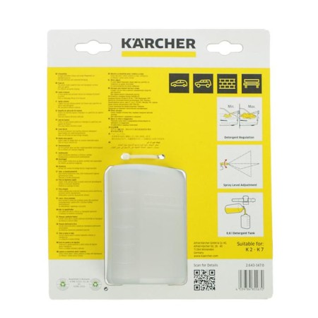 Foam nozzle Karcher, FJ6, 0.6 l 2.643-147.0-5
