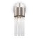 Wall lamp 60W, 1HE14, 29x52x10 cm, nickel