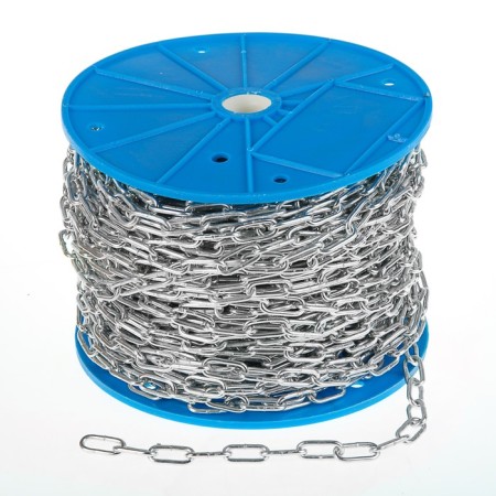 Crime -beast tundra chain Krep, Din766, diameter 3 mm, welded, galvanized, 60 m