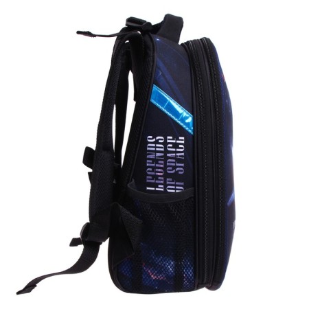 School backpack 38 x 30 x 16 cm, ergonomic back, Stavia "Cosmos"-3