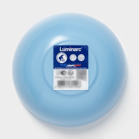 Luminarc diwali Light Blue, 350 ml, d = 12.5 cm, glass ceramics, blue-3