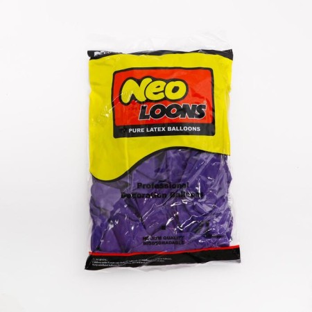 Latex ball 12 ", standard, set 50 pcs., Lavender color-1