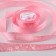 Atlase tape "Happy birthday", 25 mm × 23 ± 1 m, pink color No. 147