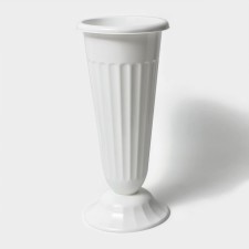 Vase for cutting, 5 l, white color