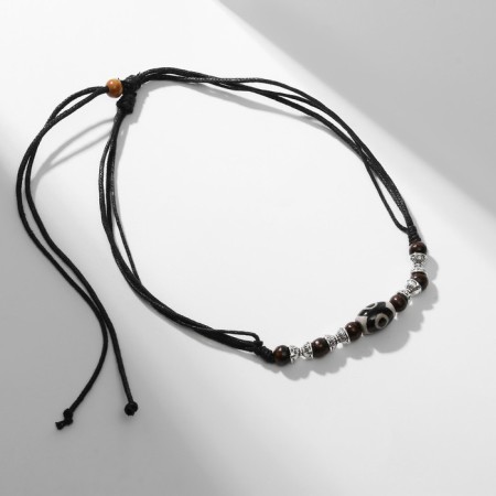 The pendant on the cord "Unisex" beads, the length is regulated, 35 cm-1