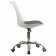 A chair for the operator Brabix Eames MG-310 Ch, chrome, white plastic, gray fabric