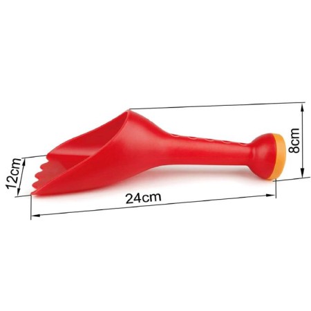 A toy for the sandbox "Shovel-lying", red-3