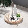 Garden of Stones with a stand for incense "Harmony", 17x17x13cm, Concrete