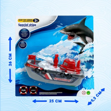 Patrol boat, works from batteries-4