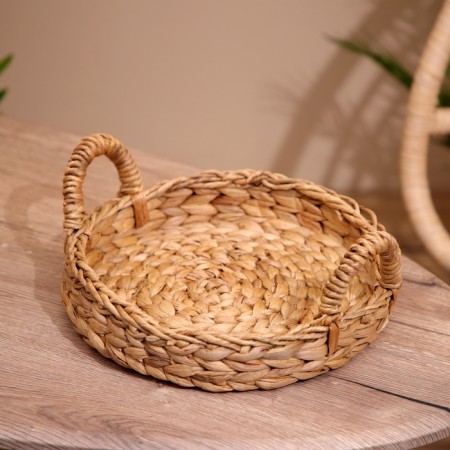 Wicker basket 30x30x13 cm-1