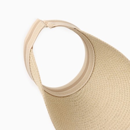 Female woven minaku minku color beige, rr 56-58-3