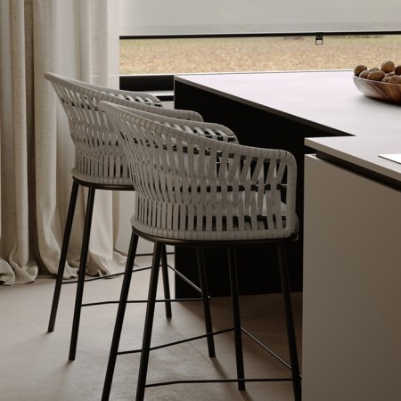 Semi-bank Haugen, 530 × 580 × 920 mm, dark gray / light gray color-8