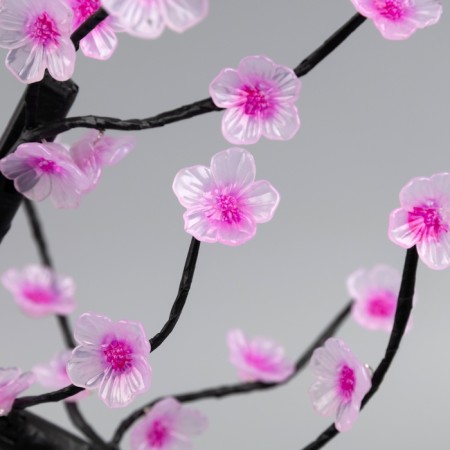 Sakura LED bush 45 cm, 36 LED, AAX3 batteries (not included), warm white glow-2