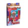 Stained Mini-Cartin "New Year! Santa Claus with a gift "