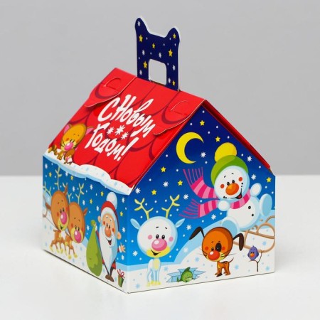 Gift box "House Magic Night", 13.3 x 11.6 x 12.6 cm-1