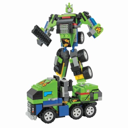 Constructor-transformer "Truck", 119 parts, MIX color-3