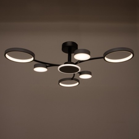 Causteen with PDU 2299/7GR LED 136W 3000-6000K gray 77x77x18 cm Bayerlux-2