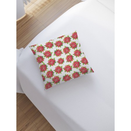 Decorative pillowcase "Watercolor Christmas Star", on a zipper, size 45x45 cm