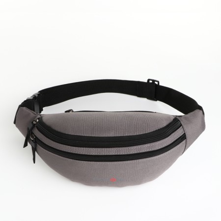 Board belt on lightning, external pocket, gray color-1
