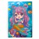 Diamond mosaic for children with luminous rhinestones "Sweet Rusalka", 10 x 15 cm, set for creativity