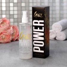 The flickering body spray Girl Power, 150 ml, the aroma of banana and chocolate, Beauty Fox