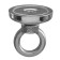 Magnet neodymium Cartage with a loop for a car, d 36 mm, clutch 23 kg