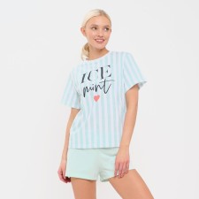 Women's pajamas (T -shirt and shorts) KAFTAN 
