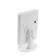 Mirror Luazon KZ-07, backlight, 30 × 18 × 7 cm, 22 diodes, 4haaa, (not in the kit), white