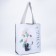 Antique-shop bag without lightning with lining, color gray color