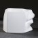 Kashpo - organizer "David's lips" white, 16x11.5x16cm