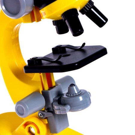 Children's microscope "Young botanist" The frequency of x100, x400, x1200, yellow, backlight-6