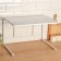 Athery for a microwave oven, 56 × 38 × 35.5 cm, white color