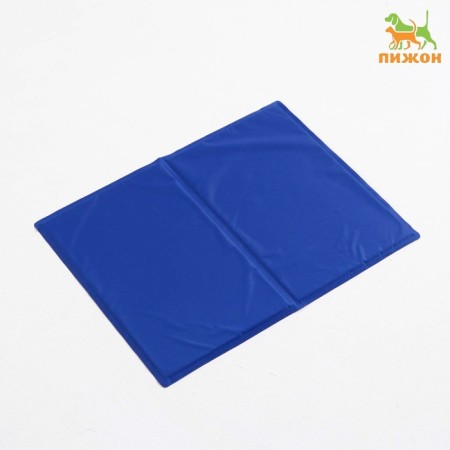 Cooling mat (gel), 65 x 50 cm, blue-1
