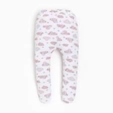 Children's sliders, white color/clouds, height 74cm