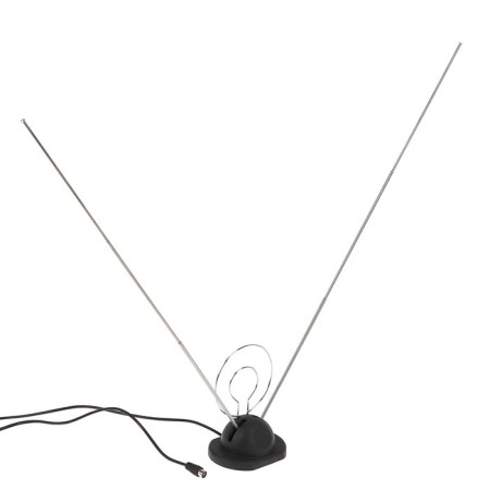 Digital, indoor, passive antenna, 3 sections, 60 cm, on a stand, cable 1 m