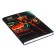 The diary of a low -up A5 136 sheets, integral cover, glossy lamination "Premium style"